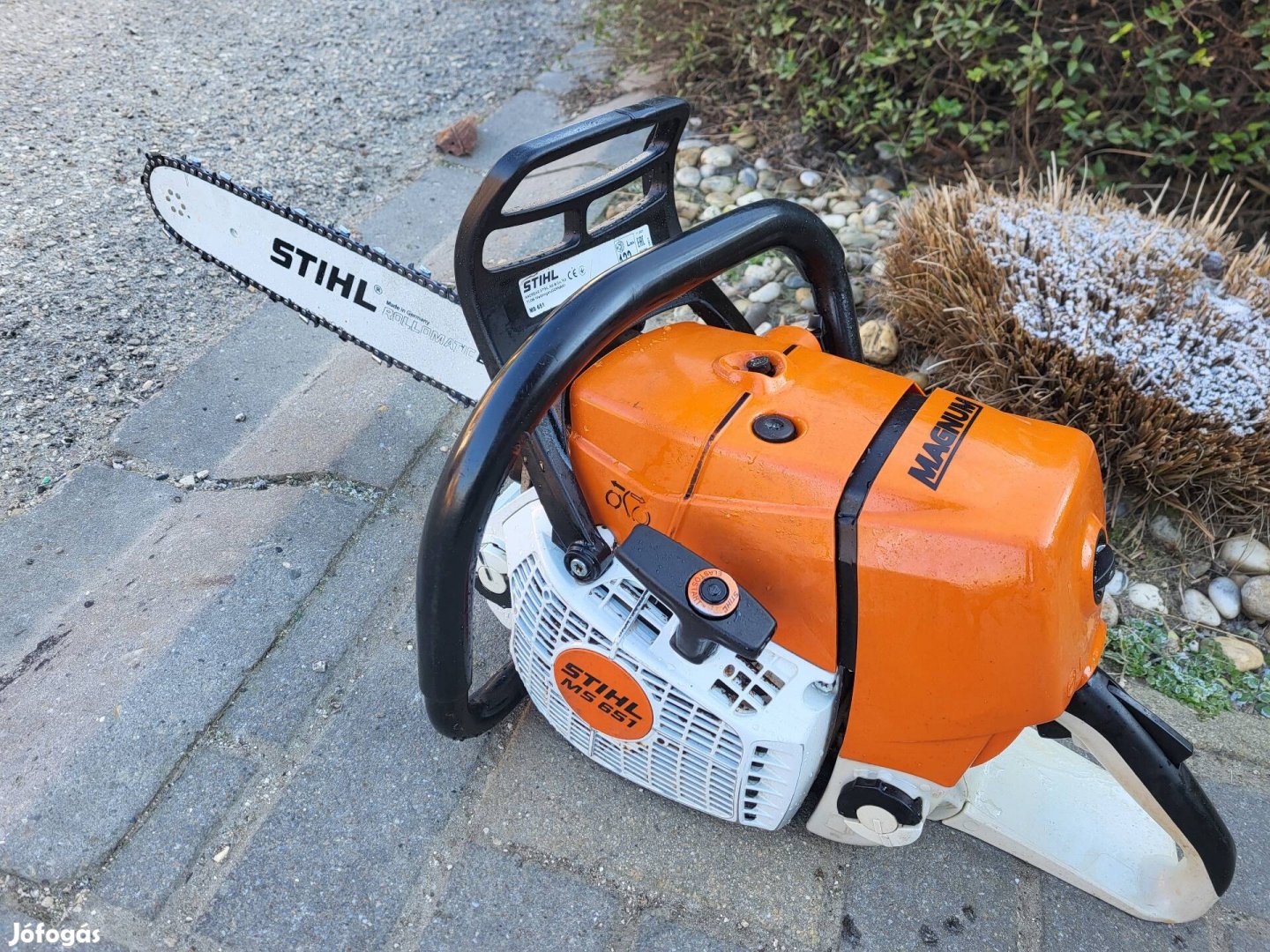 Eladó gyári bivaly erős stihl ms 651 tipusú fűrész!