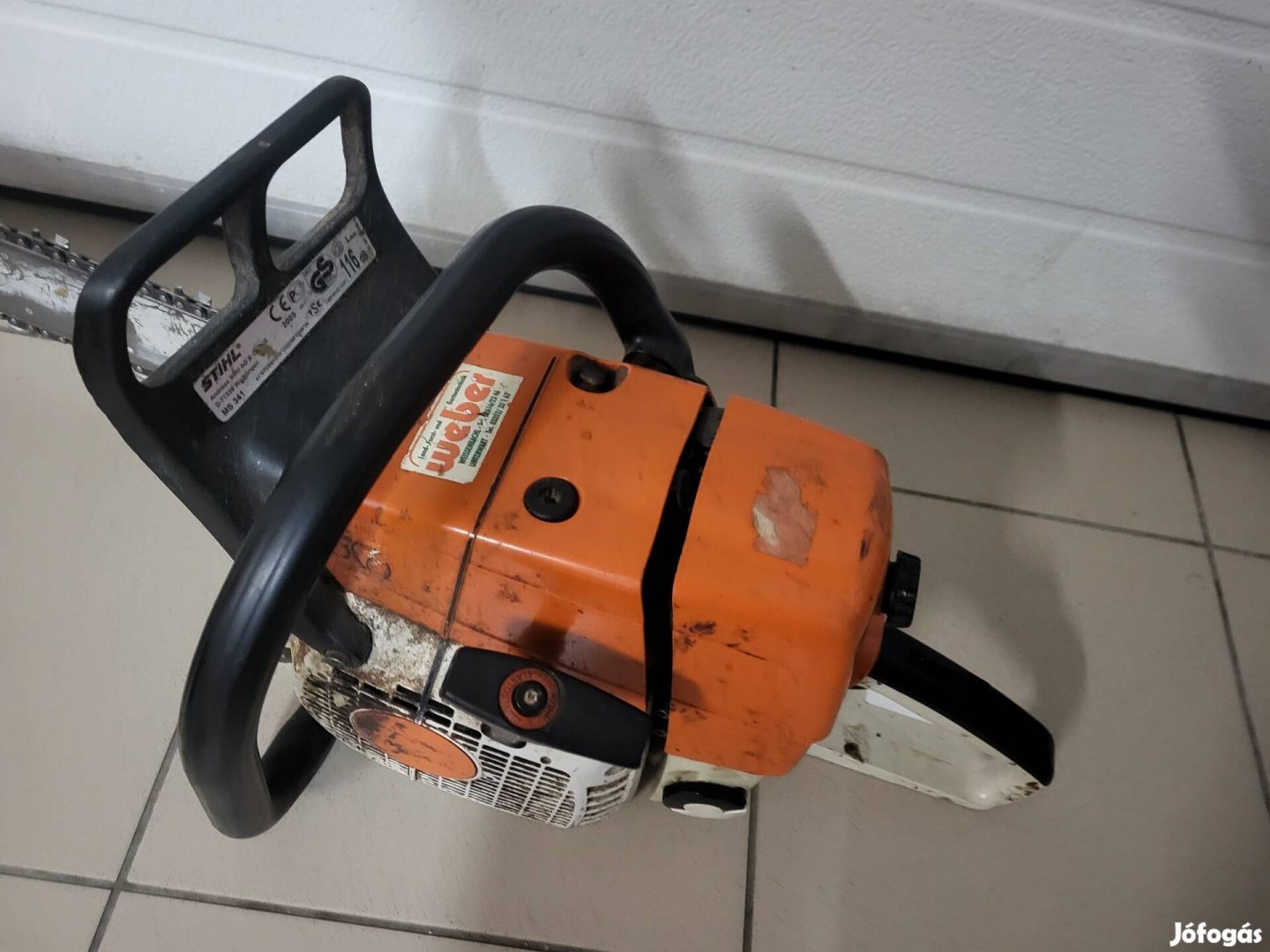 Eladó gyári bivaly erős takarításmentes stihl ms 341 fűrész!