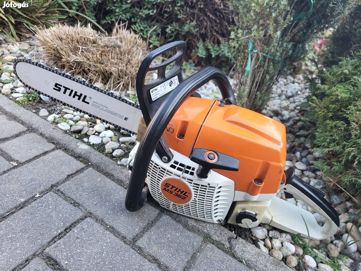 Eladó gyári egy gazdás hibátlan stihl ms 362 fűrész!