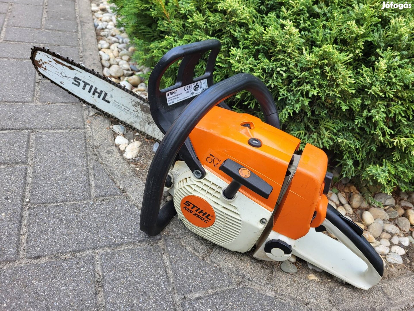 Eladó gyári,eredeti Német belpiacos stihl ms 260 C tipusú motorfűrész!