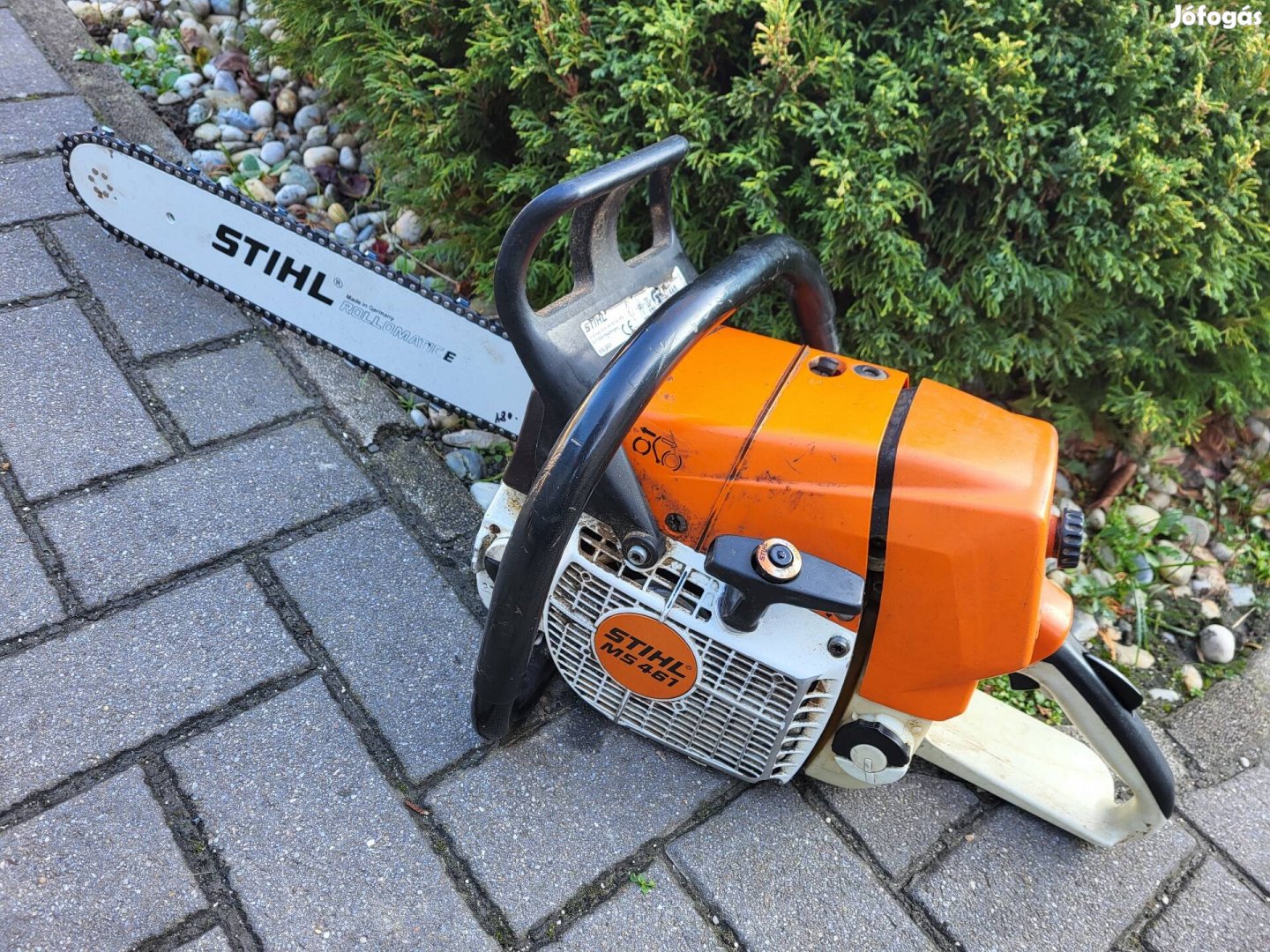 Eladó gyári,hibátlan motorral egy stihl ms 461 fűrész! 