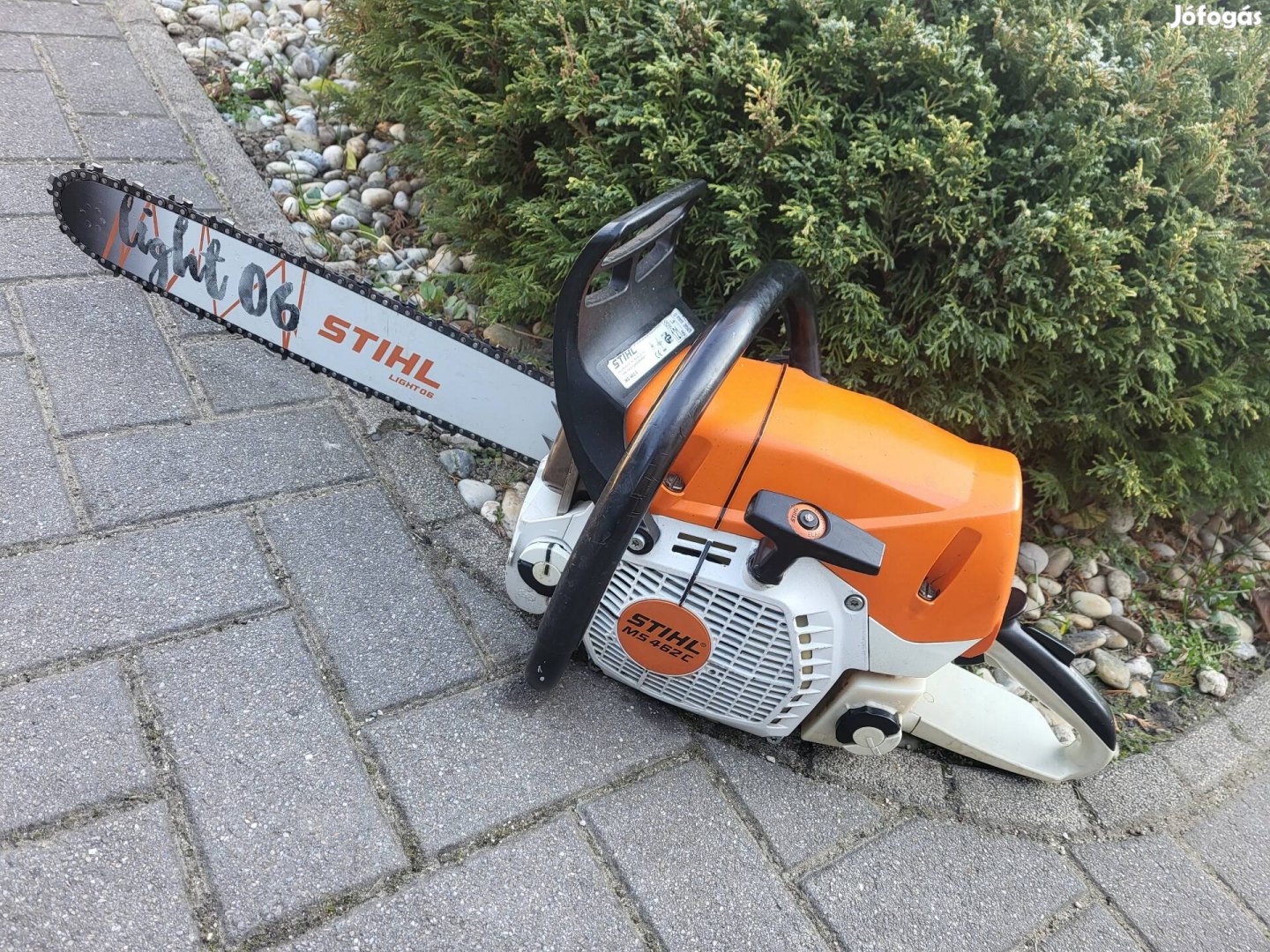 Eladó gyári,hibátlan működésű stihl ms 462 cm fűrész!