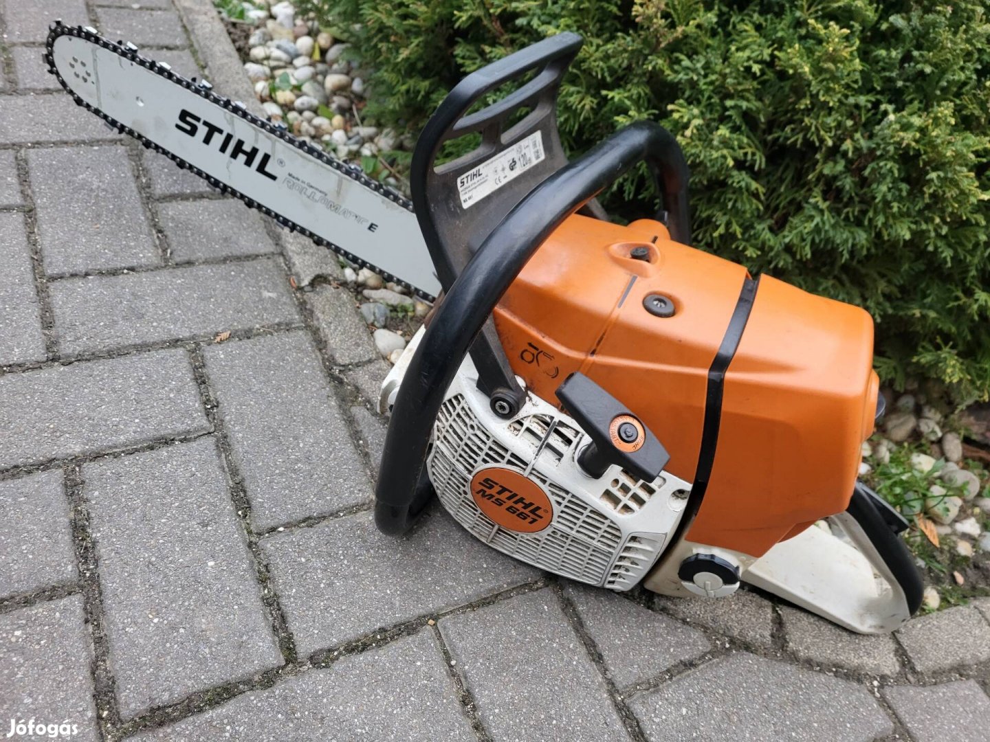 Eladó gyári motoros bivaly erős stihl ms 661 fűrész!