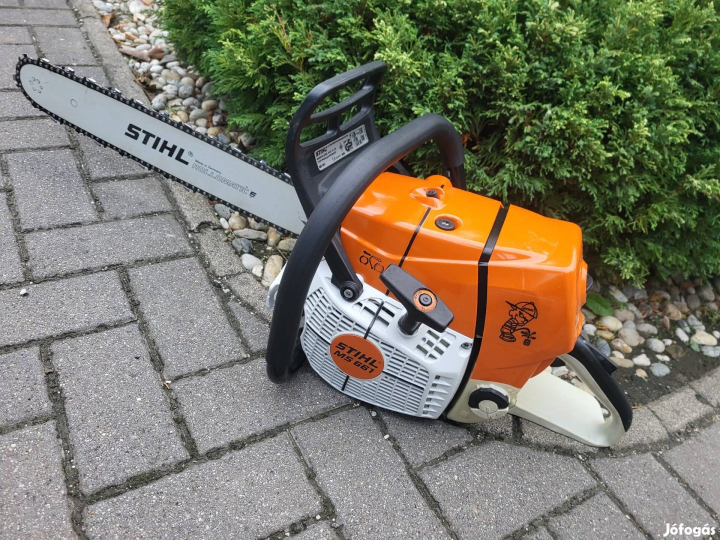 Eladó gyári motorral egy bivaly erős stihl ms 661  fűrész! 