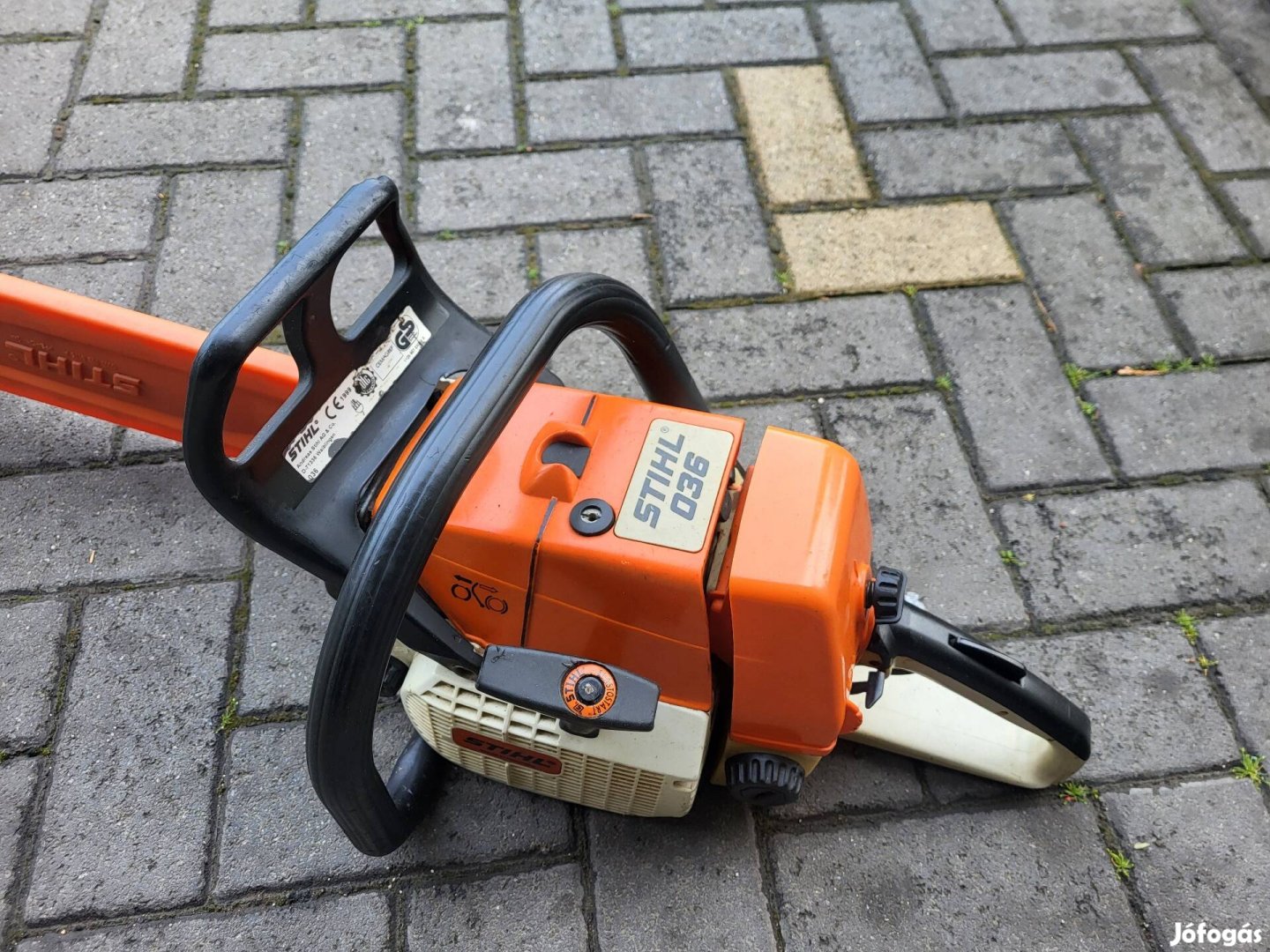 Eladó gyári szerelésmentes stihl 036 tipusú motorfűrész!