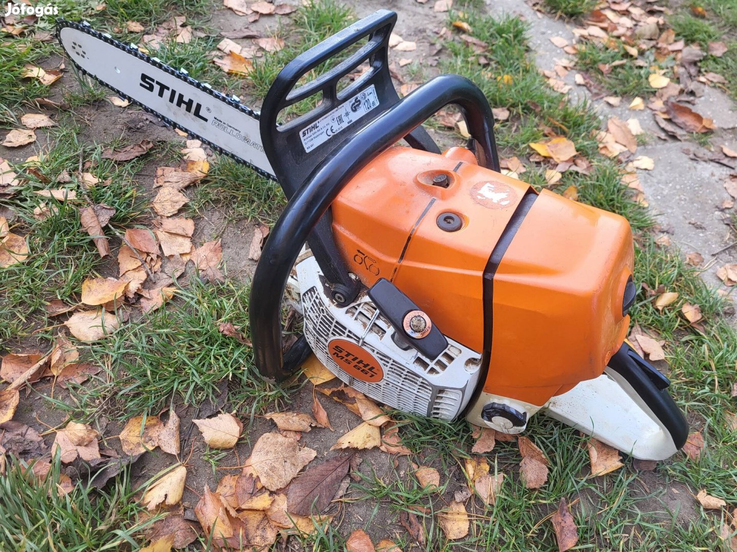 Eladó gyári szerelésmentes stihl ms 661 tipusú fűrész!