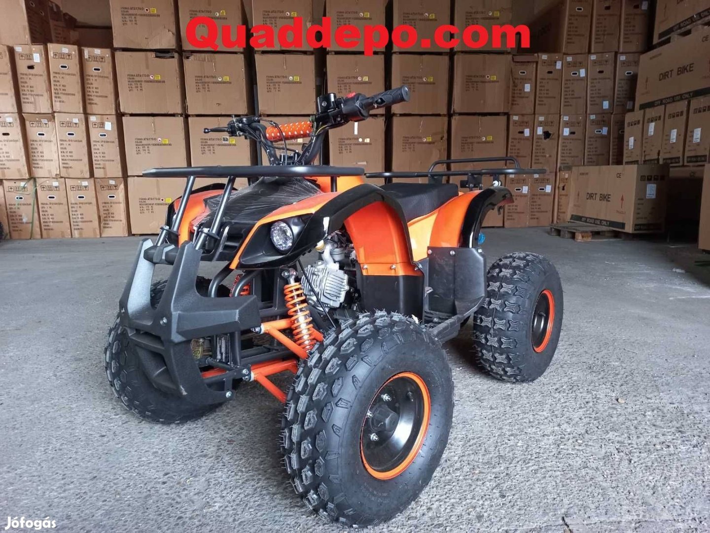Eladó gyerek quad 125cc Túra forma, automata narancssárga színben