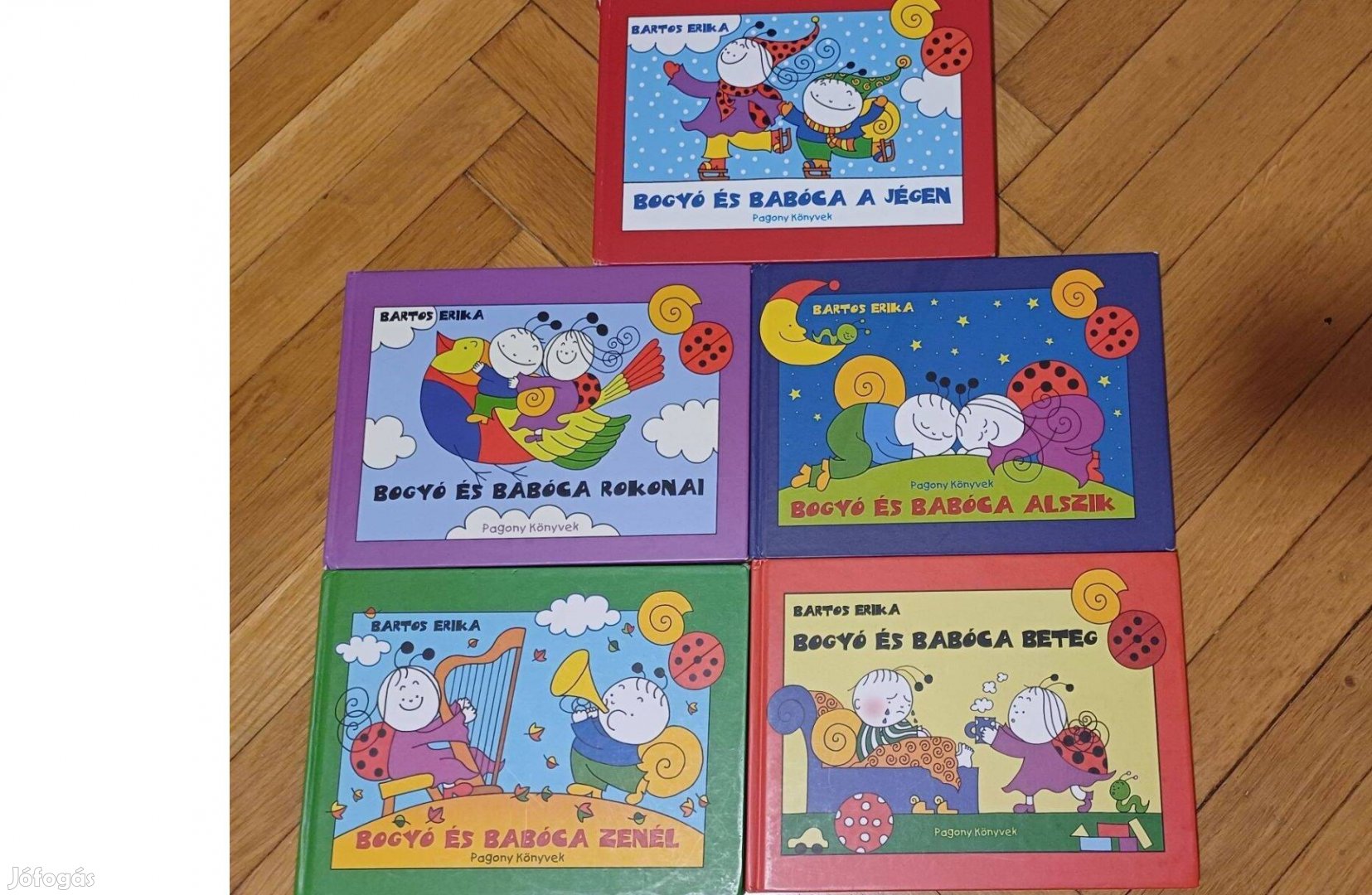 Eladó gyermekkönyvek, Bogyó és Babóca 1500 Ft/db
