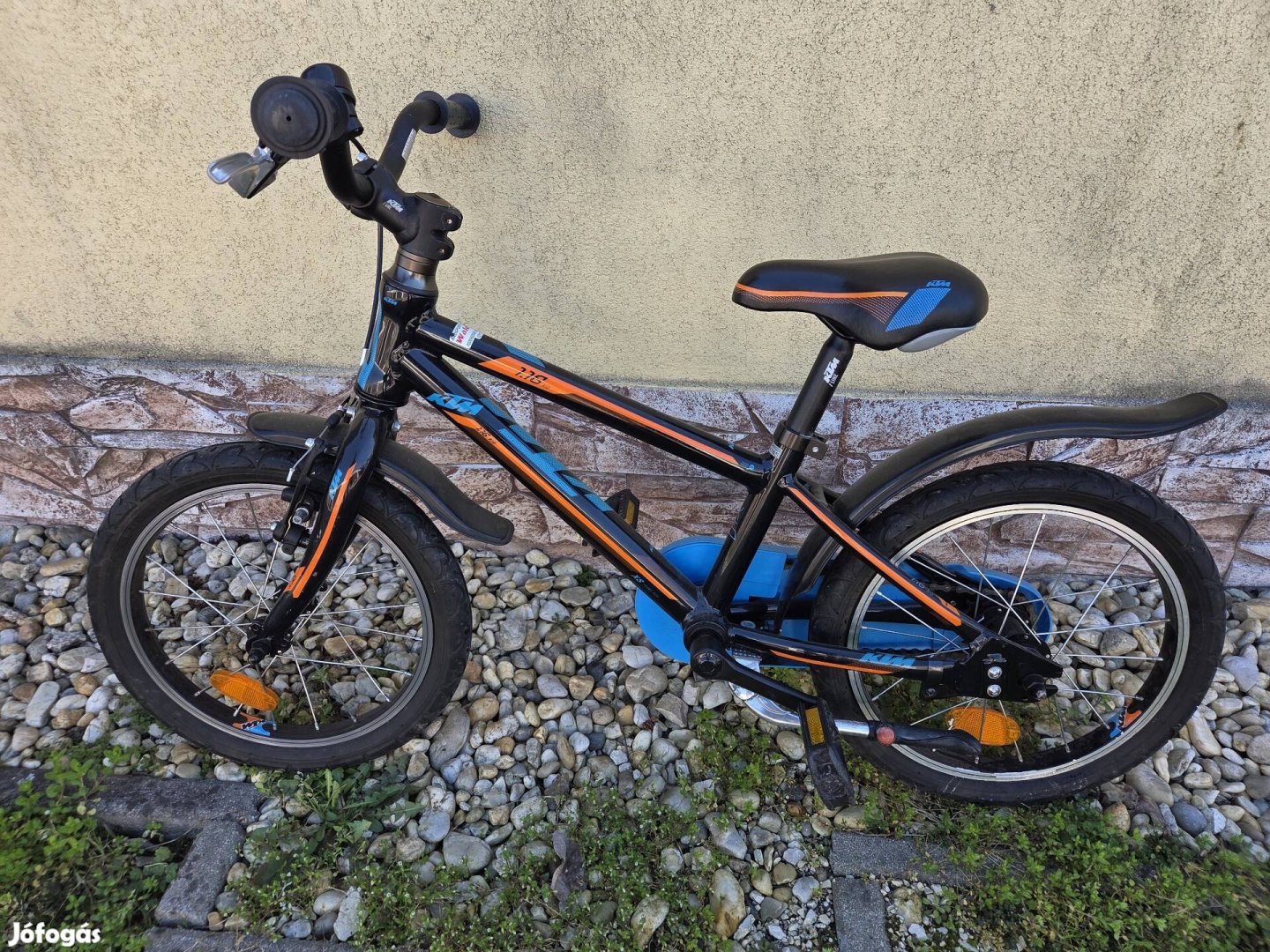 Eladó gyönyörű állapotú 16 os ktm gyerek kerékpár!