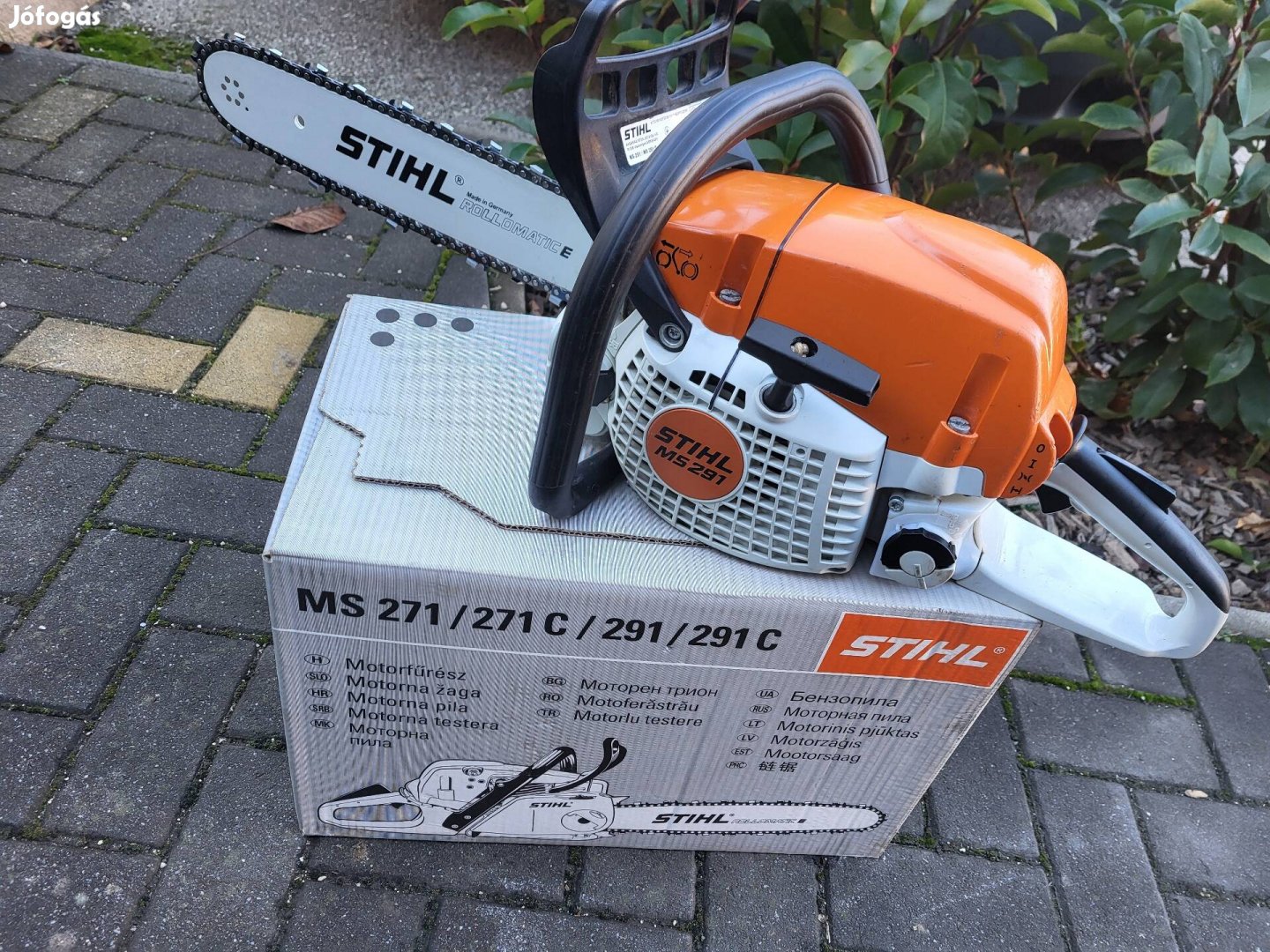 Eladó gyönyörű,gyári állapotú stihl ms 291 tipusú fűrész!