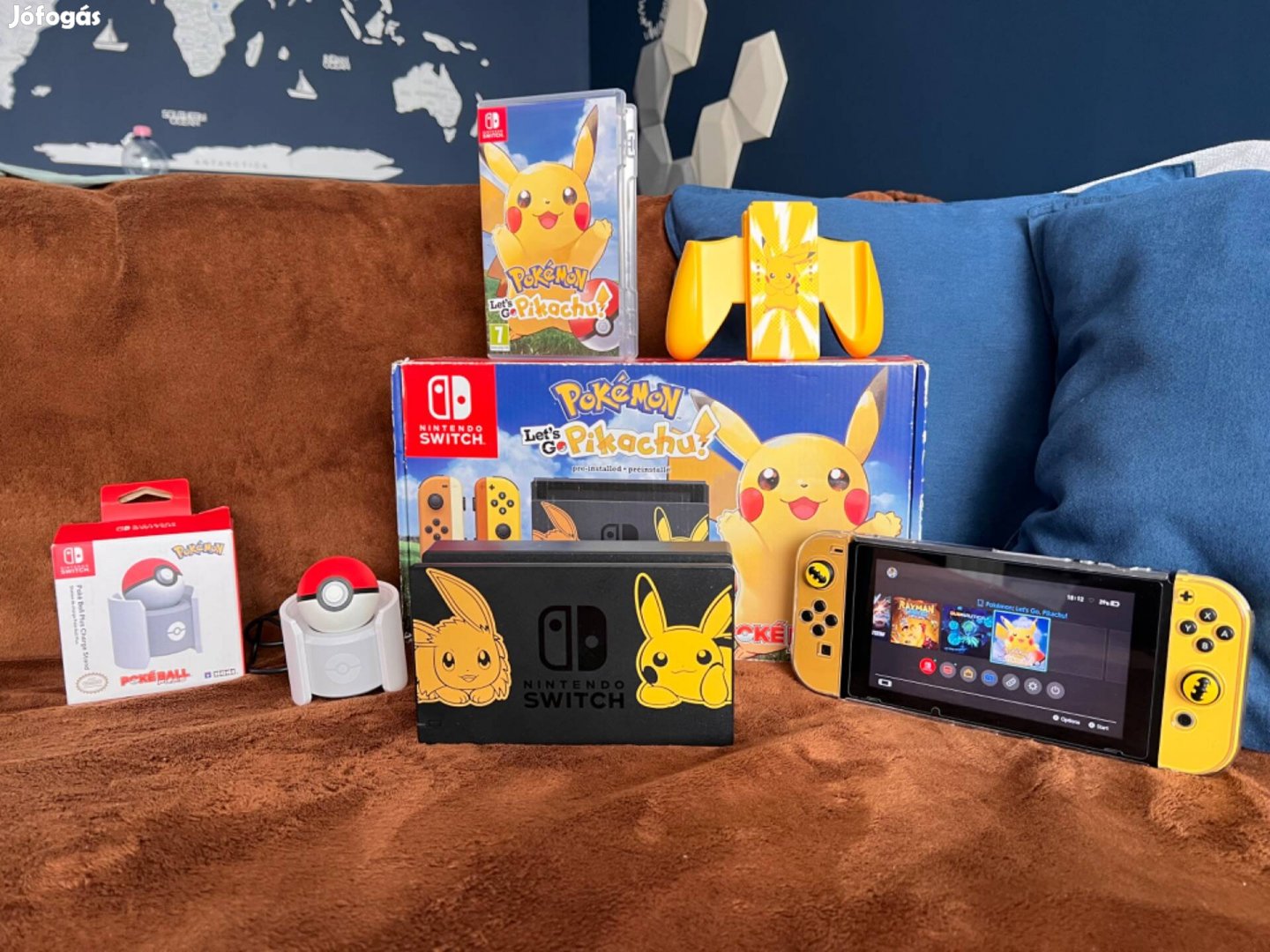 Eladó gyűjteményből,Nintendo switch Pokemon kiadás.Teljes szett