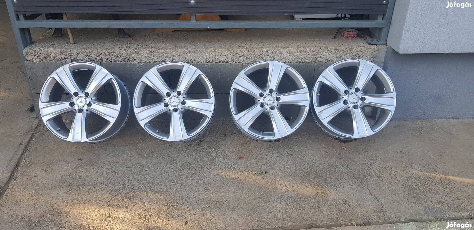 Eladó használt 5x112 18" gyári w253 Mercedes alufelni garnitúra