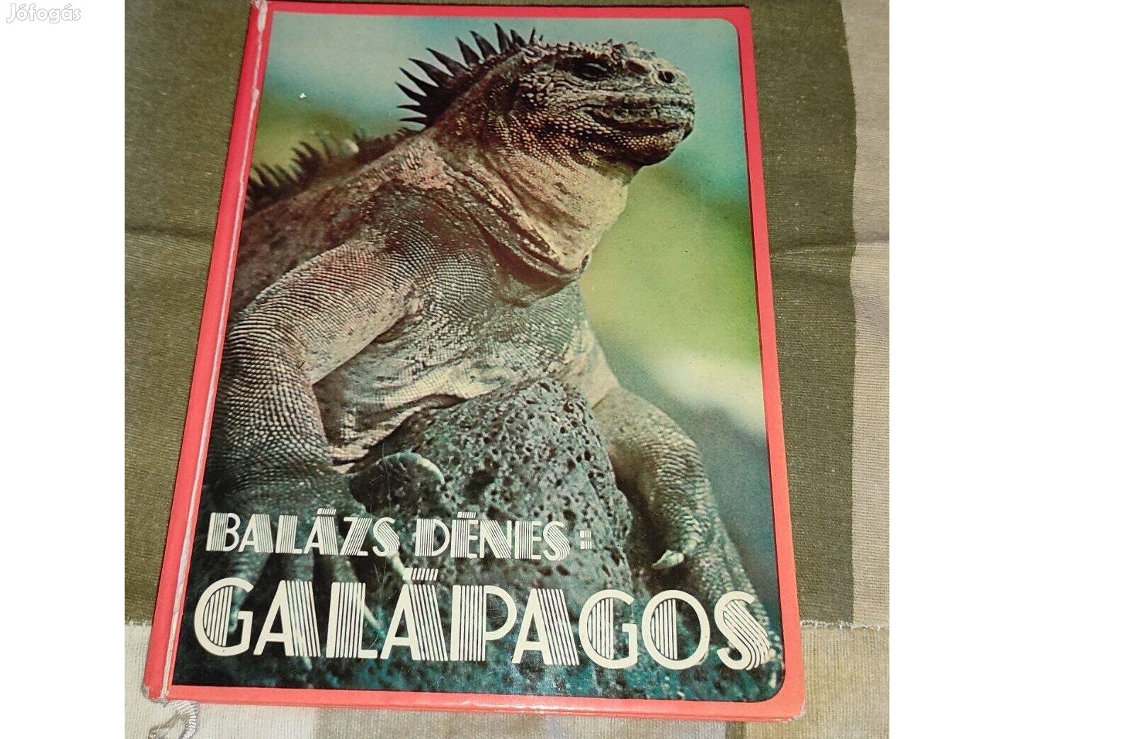 Eladó használt Balázs Dénes Galapagos retró könyv