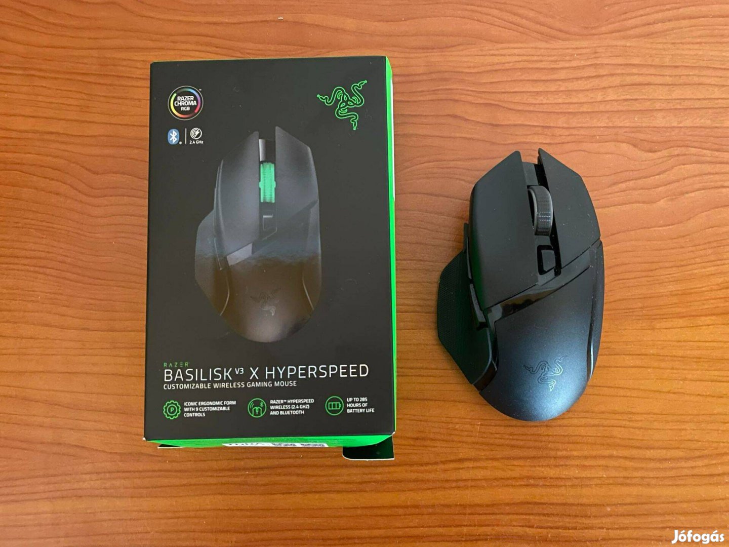 Eladó használt Basilisk V3 X Hyperspeed Vezetéknélküli Gamer egér