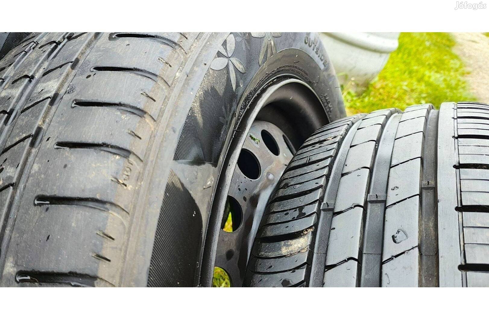 Eladó használt Hankook 185/65/R15 88T nyárigumi felni-vel 4x114,3