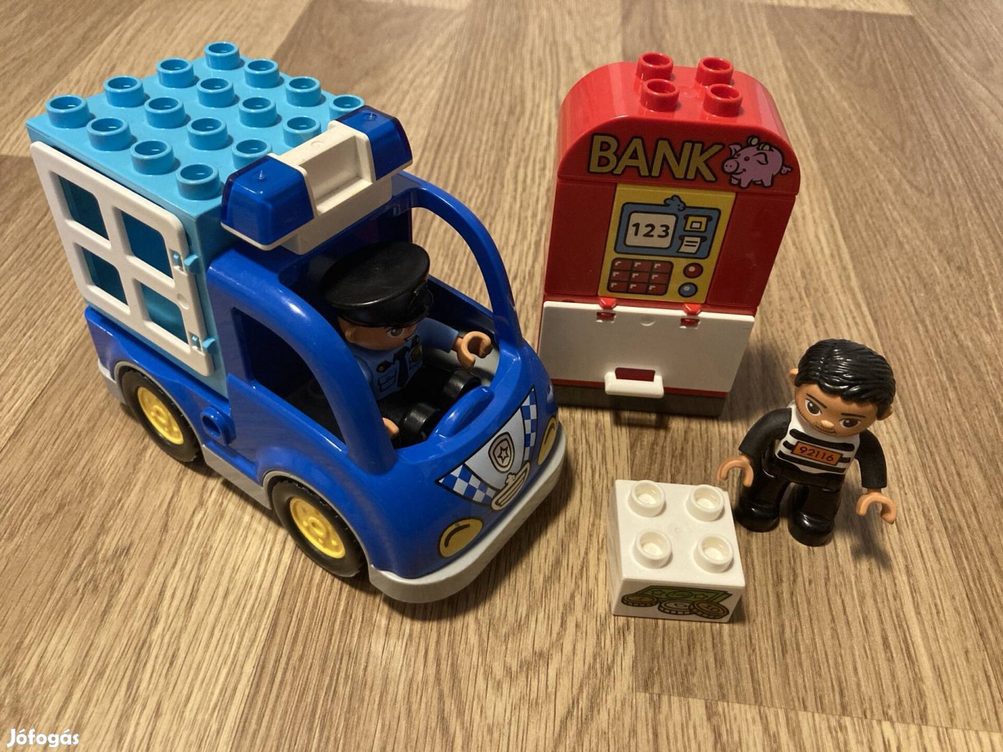 Eladó használt Lego Duplo, Rendőrjárőr készlet (10809)