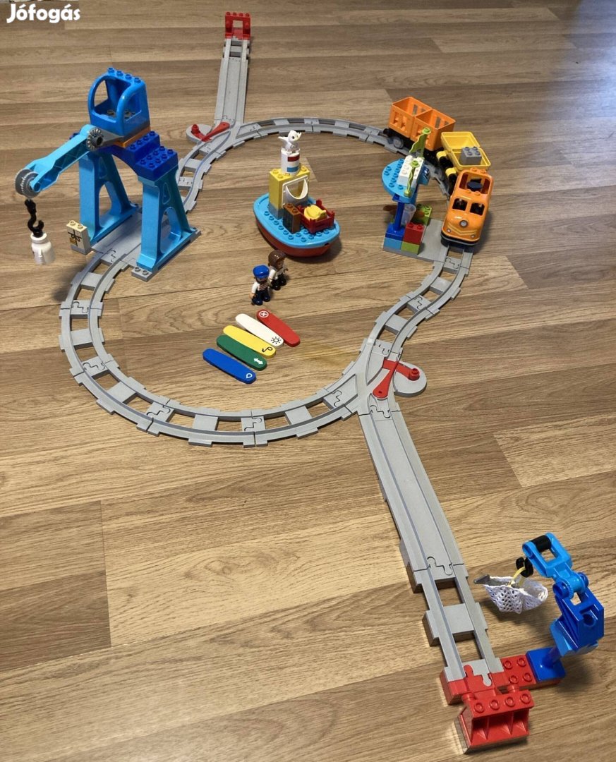 Eladó használt Lego Duplo tehervonat készlet (10875)