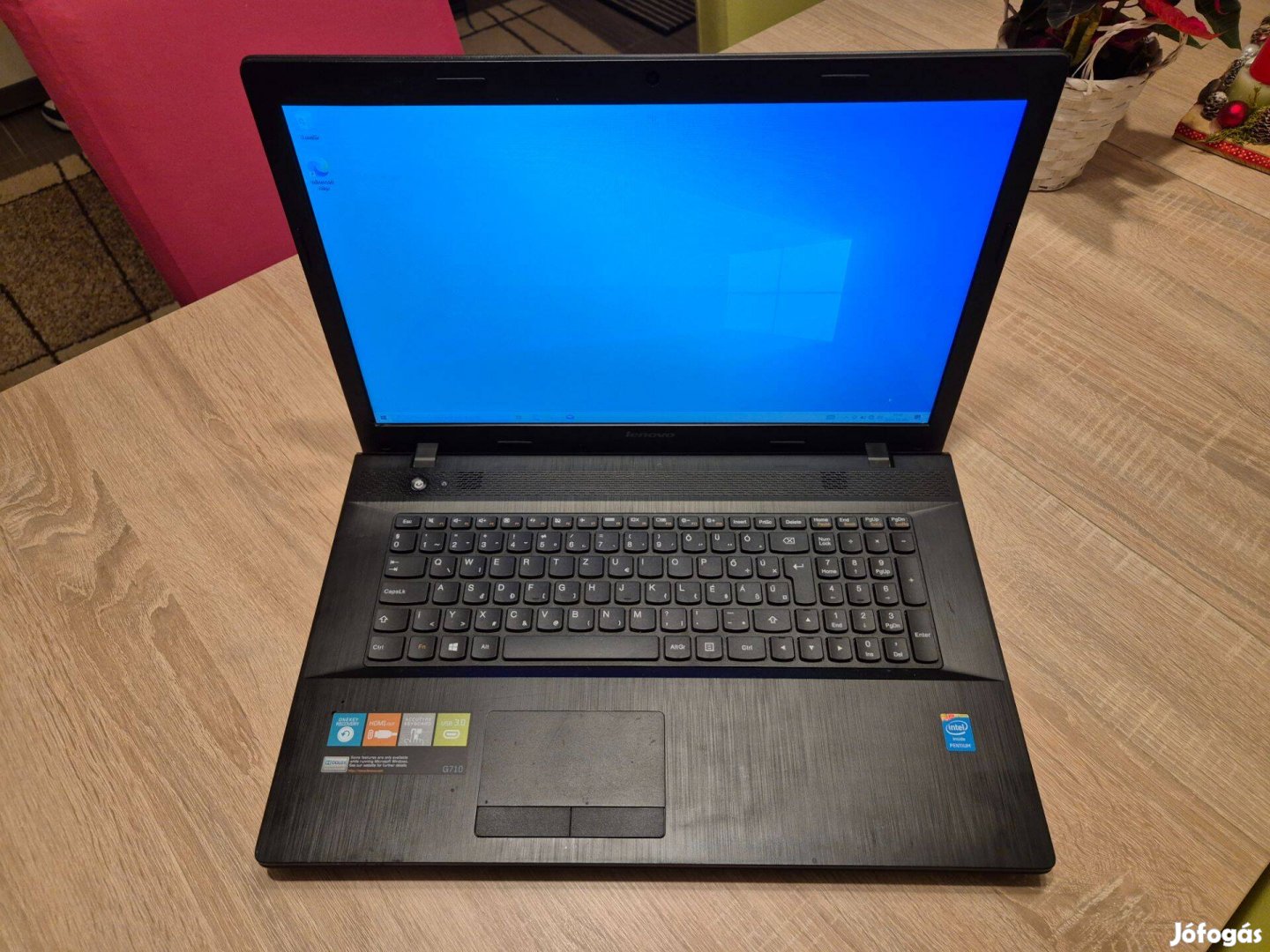 Eladó használt Lenovo G710 17,3" laptop