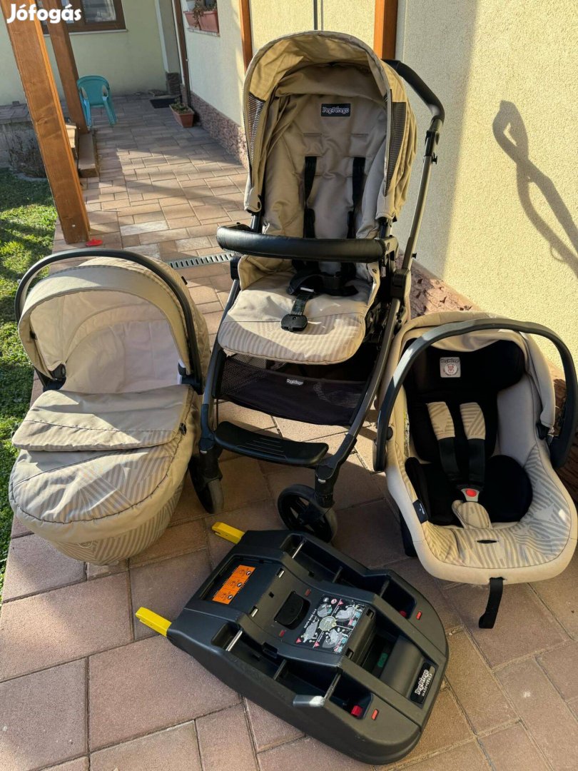 Eladó használt Peg Perego Book 51 3in1 babakocsi + isofix