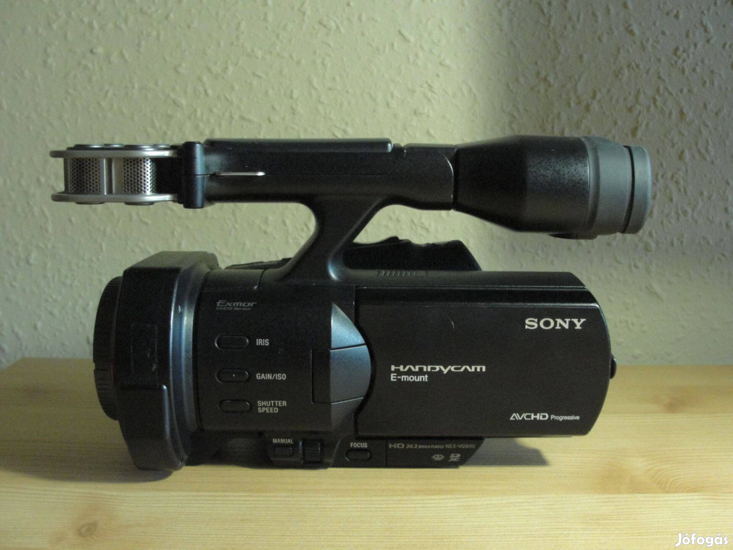 Eladó használt Sony Nex-VG900 cserélhető objektíves videókamera