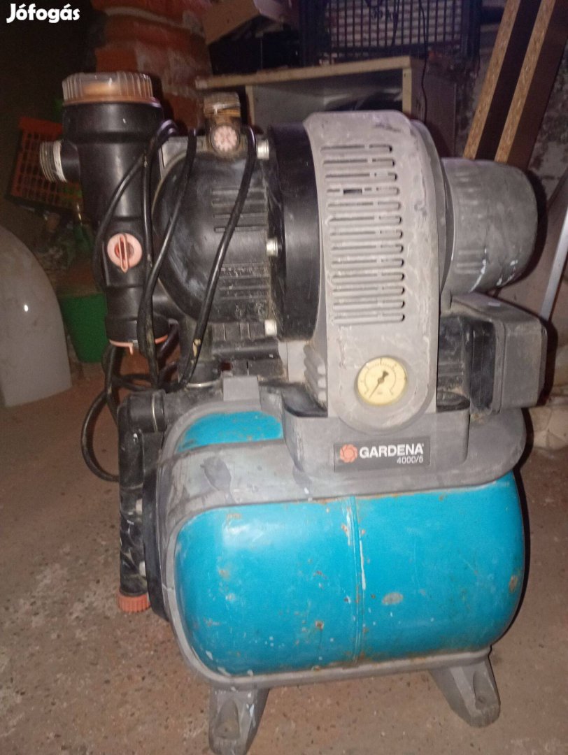 Eladó használt jó állapotú Gardéna házi vízmű Győrben!