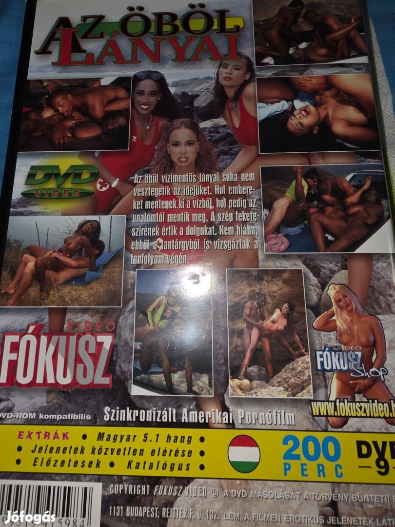 Elado hasznalt joallapotu Amerikai pornofilm Dvd Az Obol