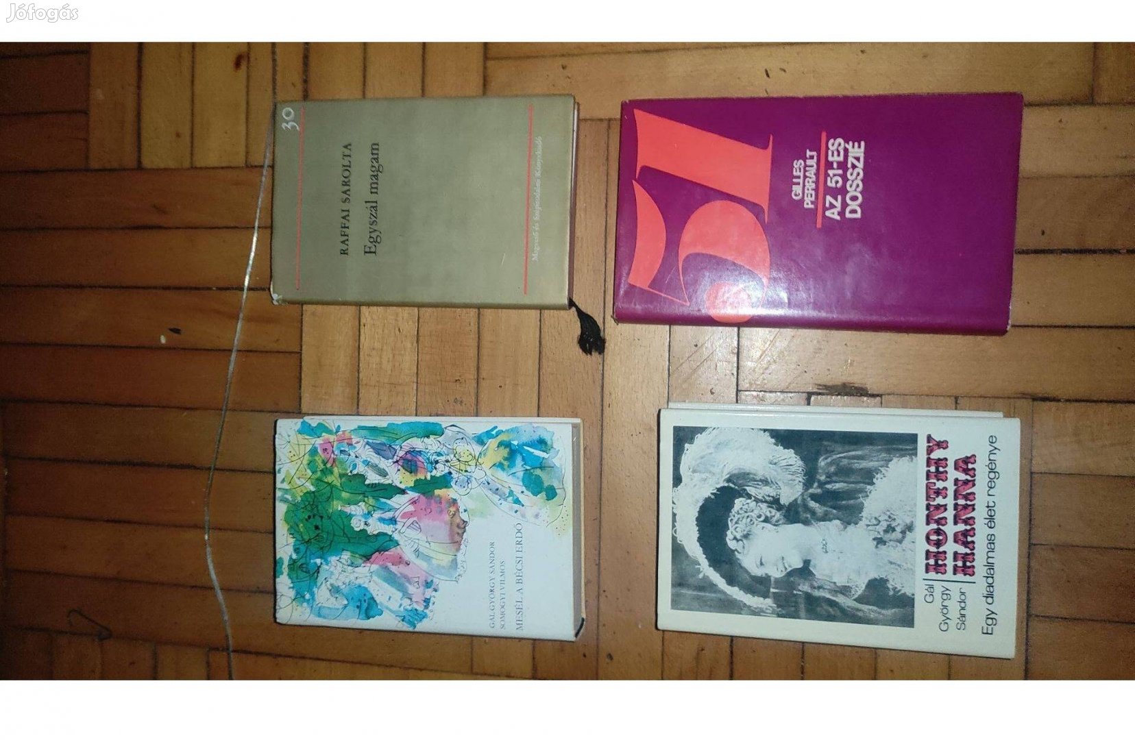 Eladó használt könyvek 4 db egyben