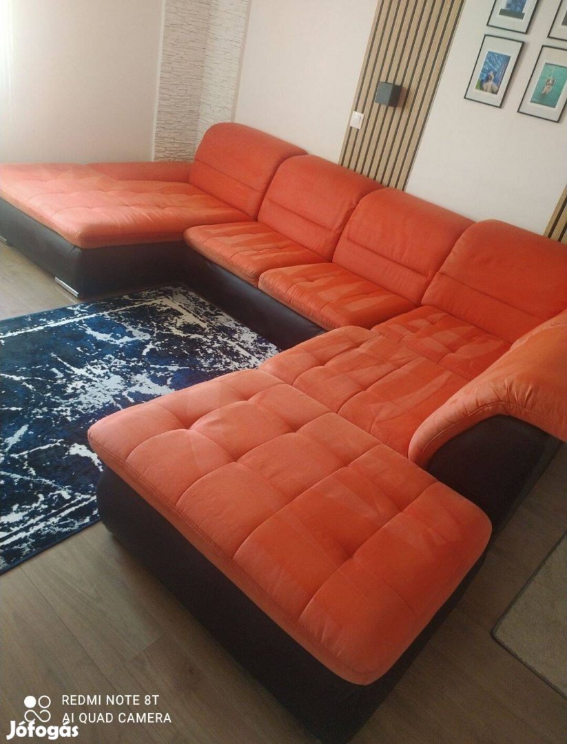 Eladó hatalmas U alakú kanapé