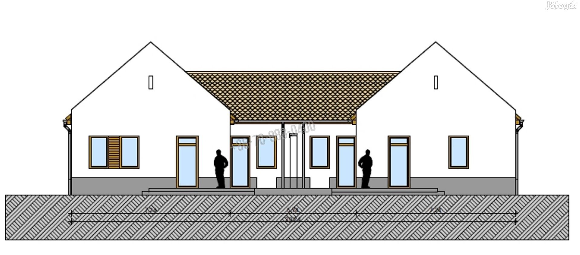 Eladó ház, Dabas Városközpont, 84990000 Ft, 100 nm