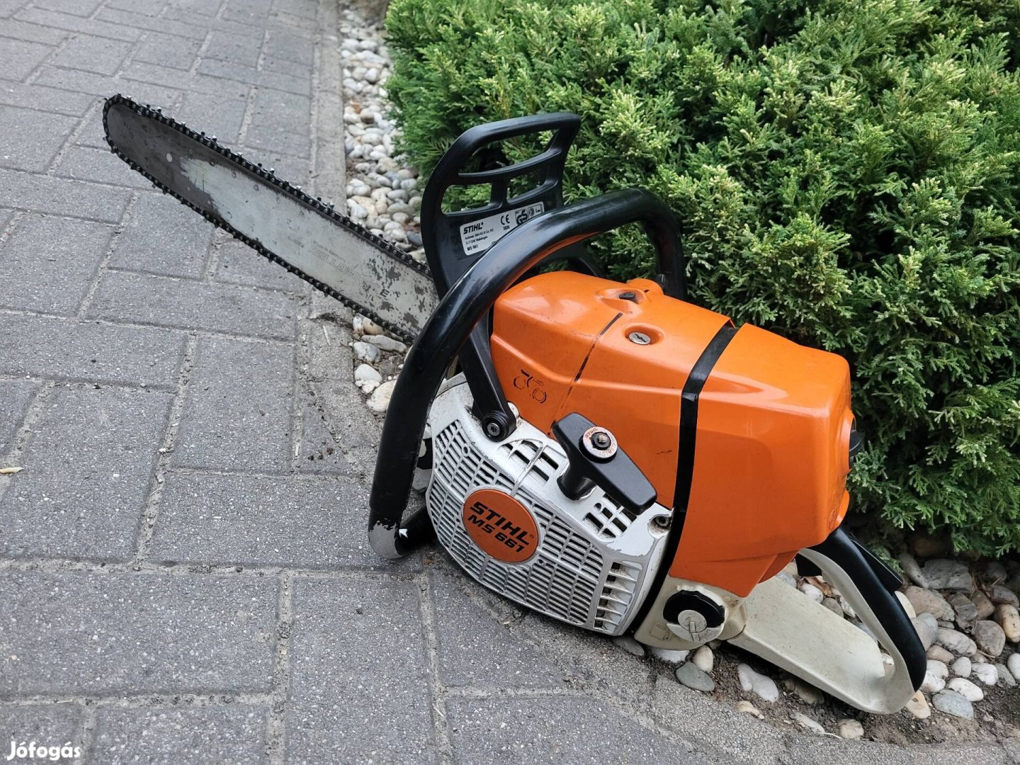 Eladó hibátlan működéssel egy beszámolt stihl ms 661 fűrész!