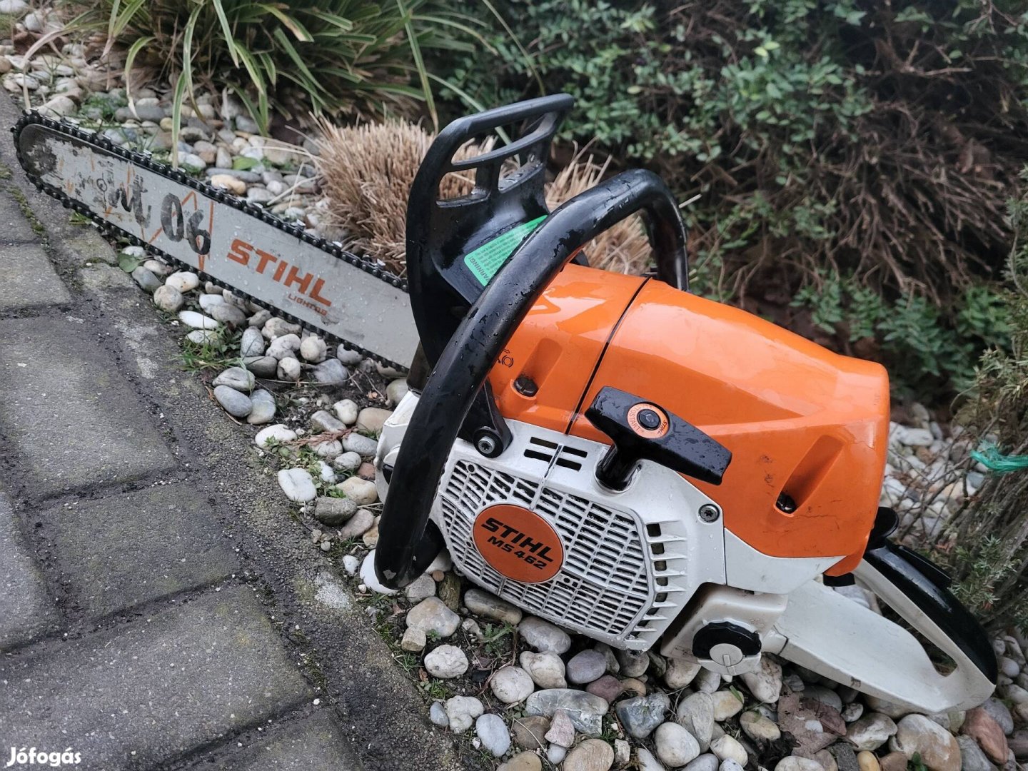 Eladó hibátlan működéssel egy stihl ms 462 fűrész!