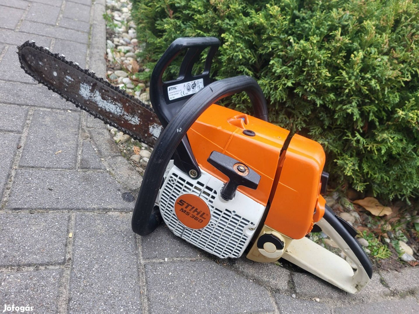 Eladó hibátlan működéssel,gyönyörű motorhanggal stihl ms 360 fűrész! 