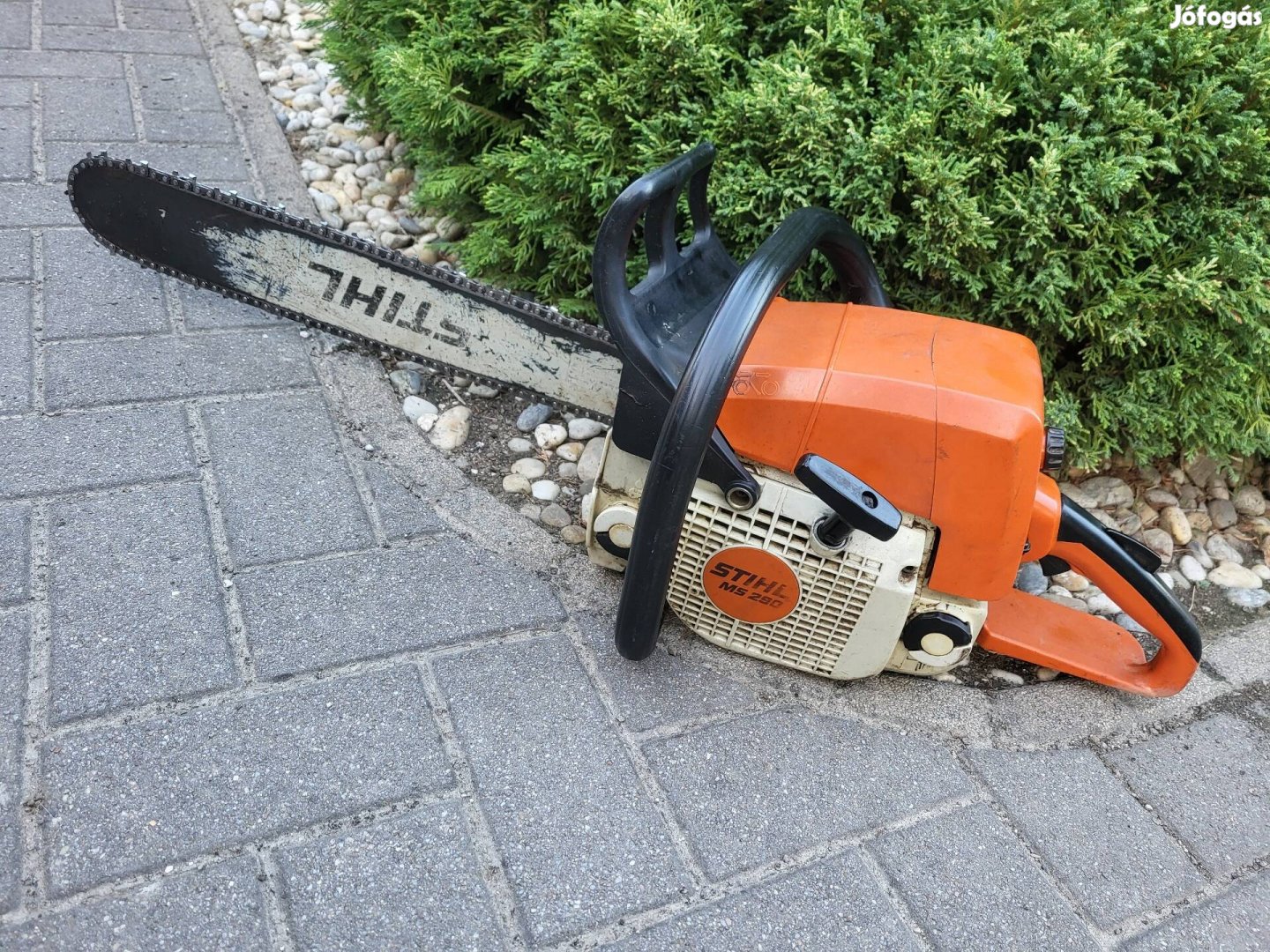 Eladó hibátlan működésű beszámolt stihl ms 290 fűrész!