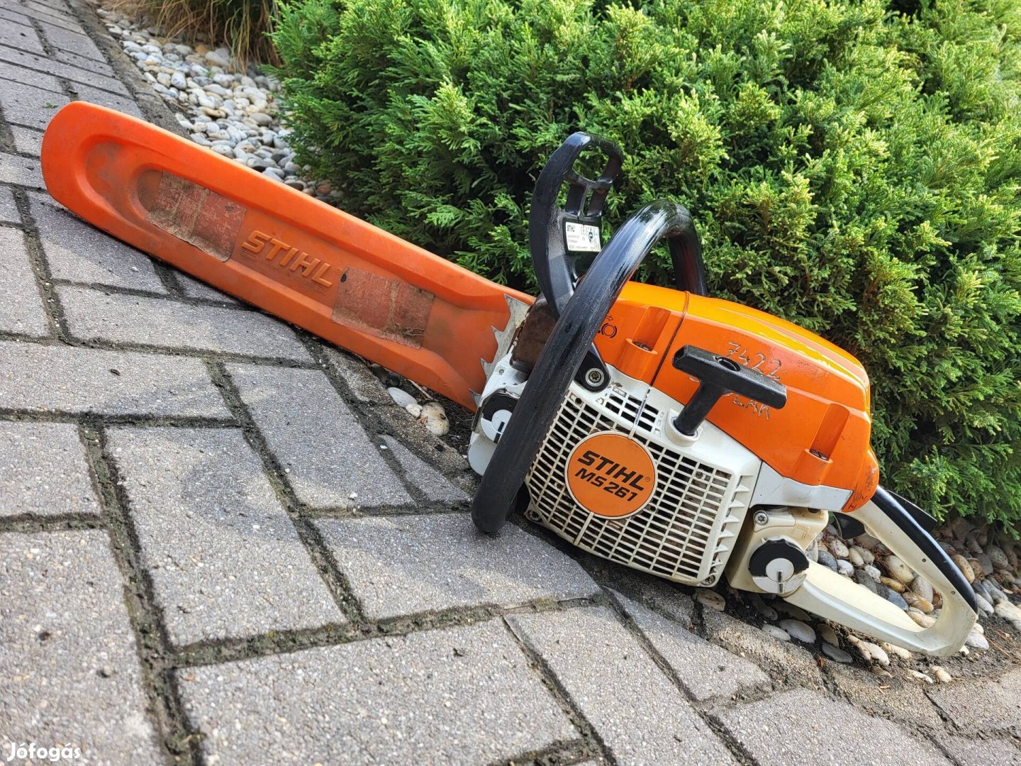 Eladó hibátlan működésű stihl ms 261 fűrész Árpádnak!