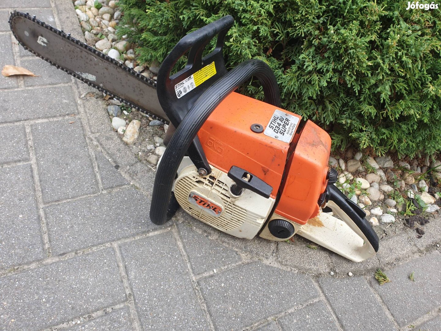 Eladó hibátlan stihl 034 AV tipusú motorfűrész!