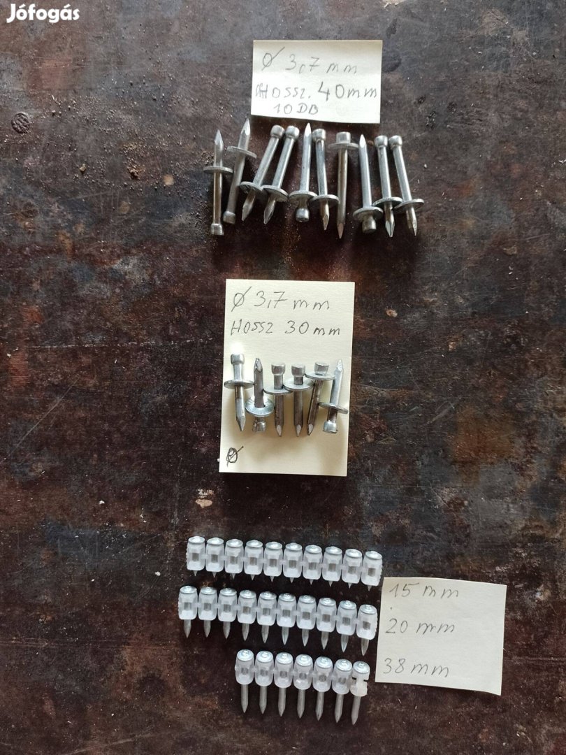 Eladó hilti szeg Zalaegerszegen