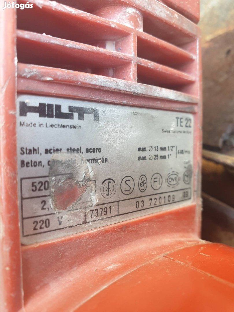 Eladó hilti te 22