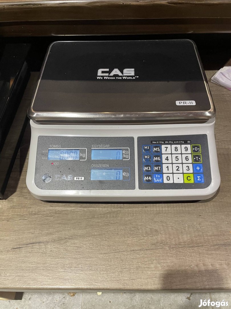 Eladó hitelesített mérleg