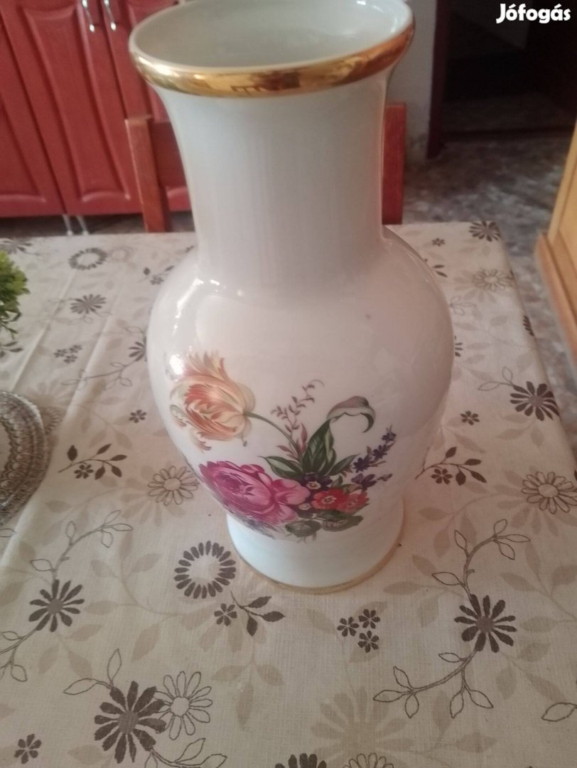 Eladó hollóházi porcelán váza