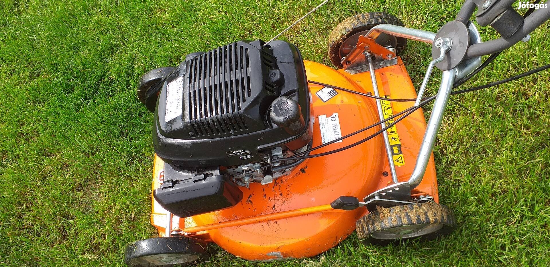 Eladó husqvarna mulcsozós fűnyíró!