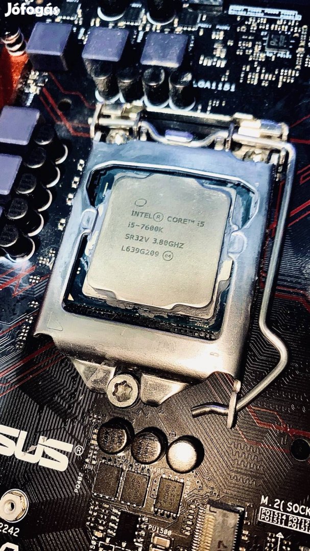 Eladó i5 7600k+asus b150m pro gaming