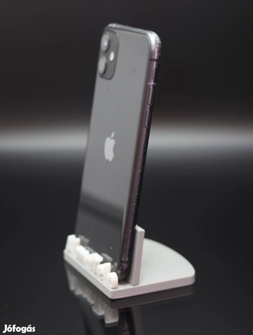 Eladó iPhone 11 64 GB Black 100% Aksi - 12 HÓ GARANCIA