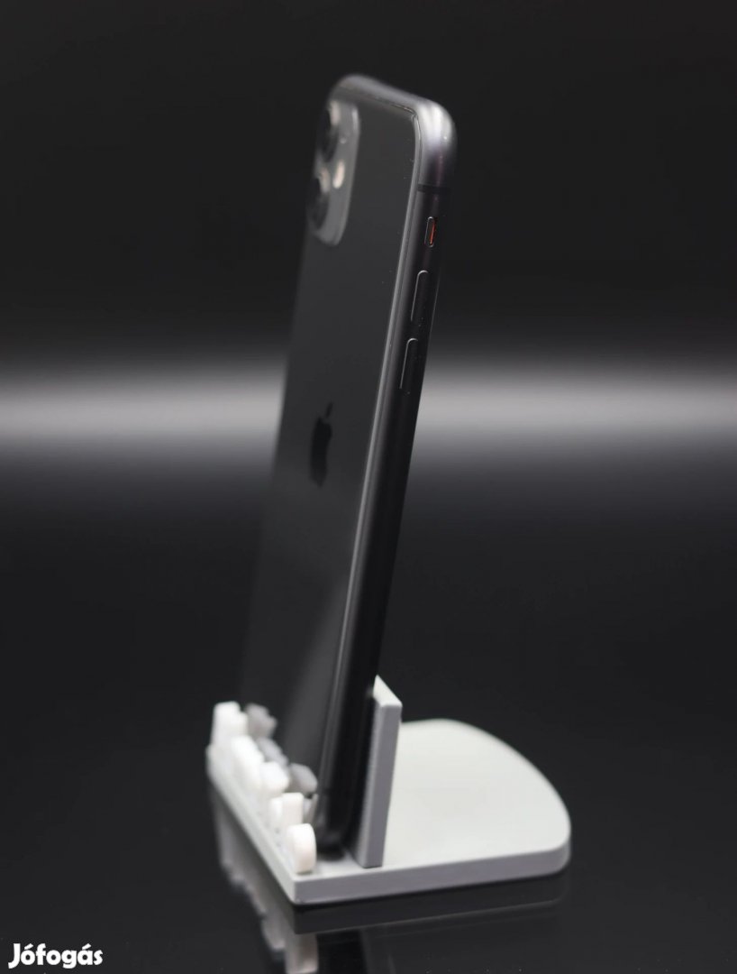 Eladó iPhone 11 64 GB Black 100% Aksi - 12 HÓ GARANCIA