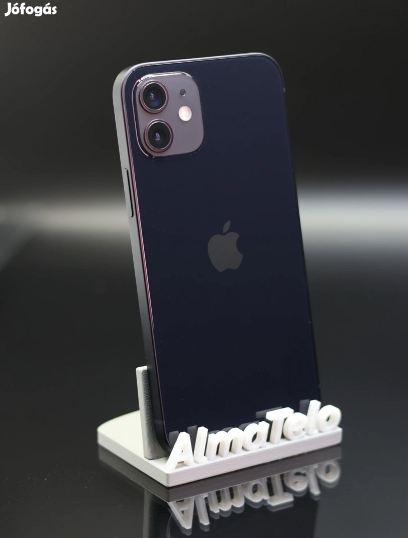 Eladó iPhone 12 128 GB Black 100% Aksi - 12 HÓ GARANCIA