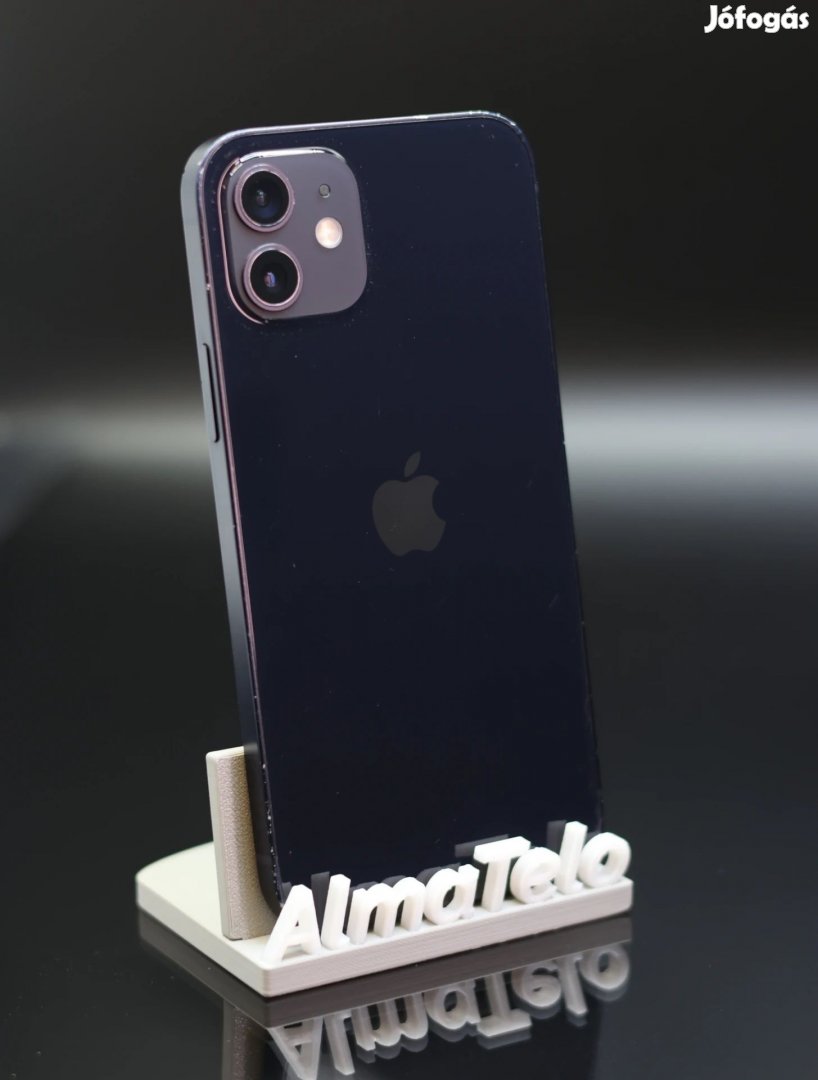 Eladó iPhone 12 128 GB Black 100% Aksi - 12 HÓ GARANCIA