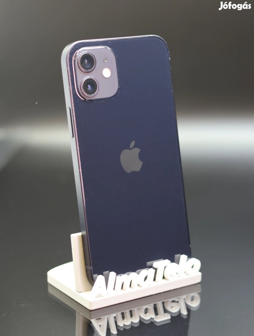 Eladó iPhone 12 128 GB Black 100% Aksi - 12 HÓ GARANCIA