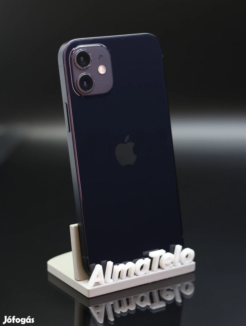 Eladó iPhone 12 128 GB Black 100% Aksi - 12 HÓ GARANCIA