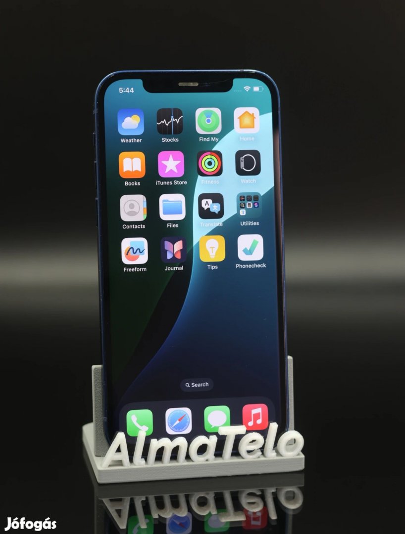 Eladó iPhone 12 128 GB Blue 100% Aksi - 12 HÓ GARANCIA