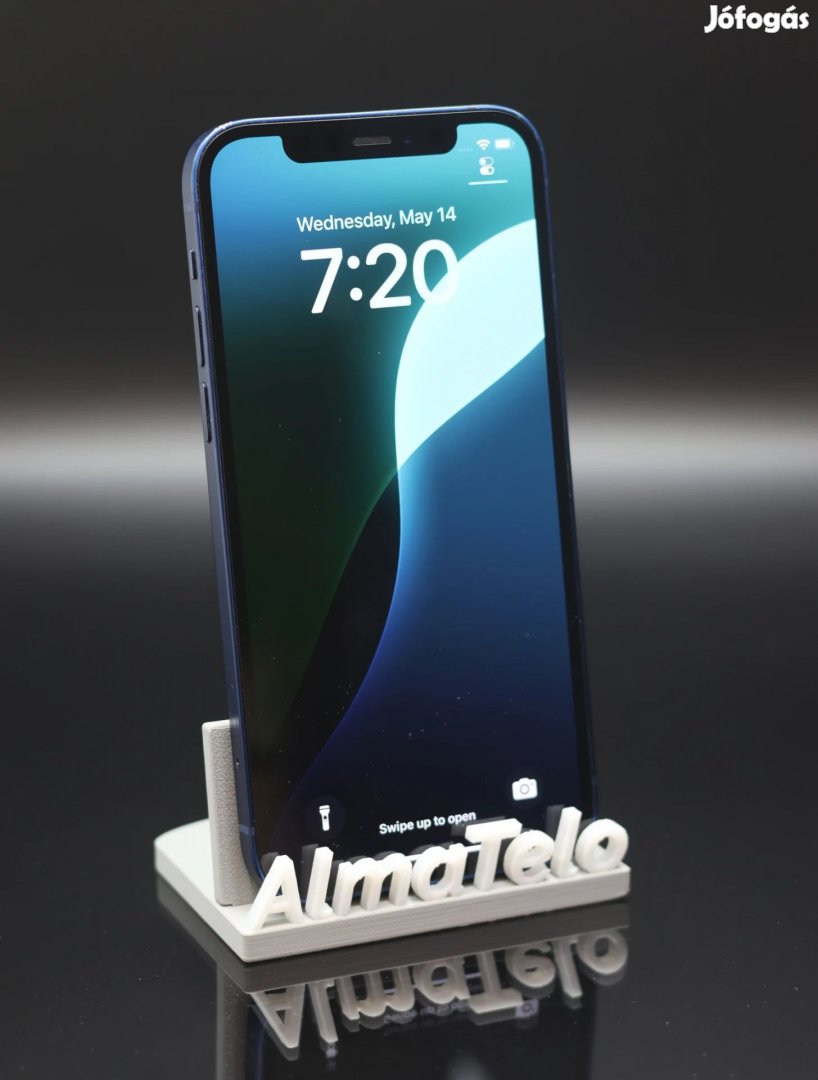 Eladó iPhone 12 128 GB Blue 100% Aksi - 12 HÓ GARANCIA