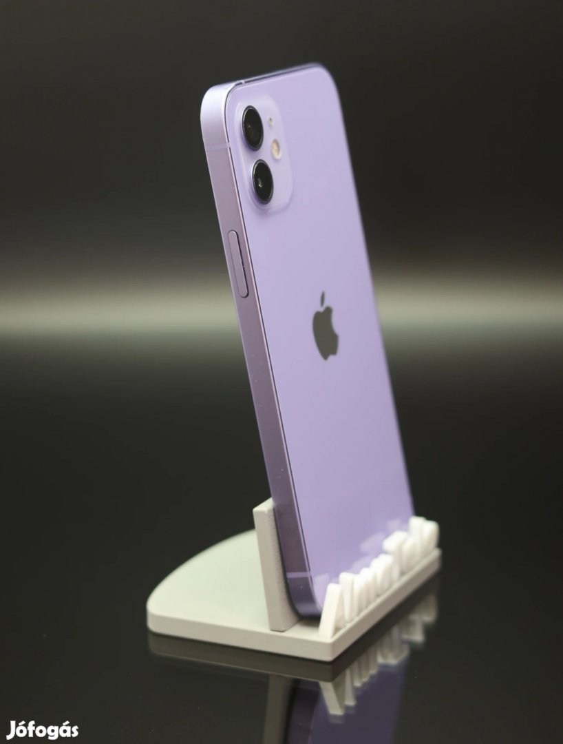Eladó iPhone 12 128 GB Purple 100% Aksi - 12 HÓ GARANCIA